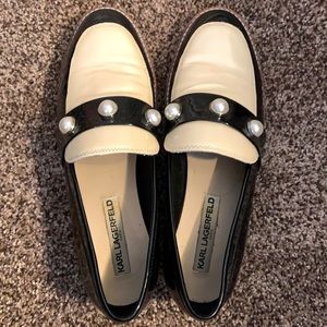 Barely worn! KARL LAGERFELD loafers